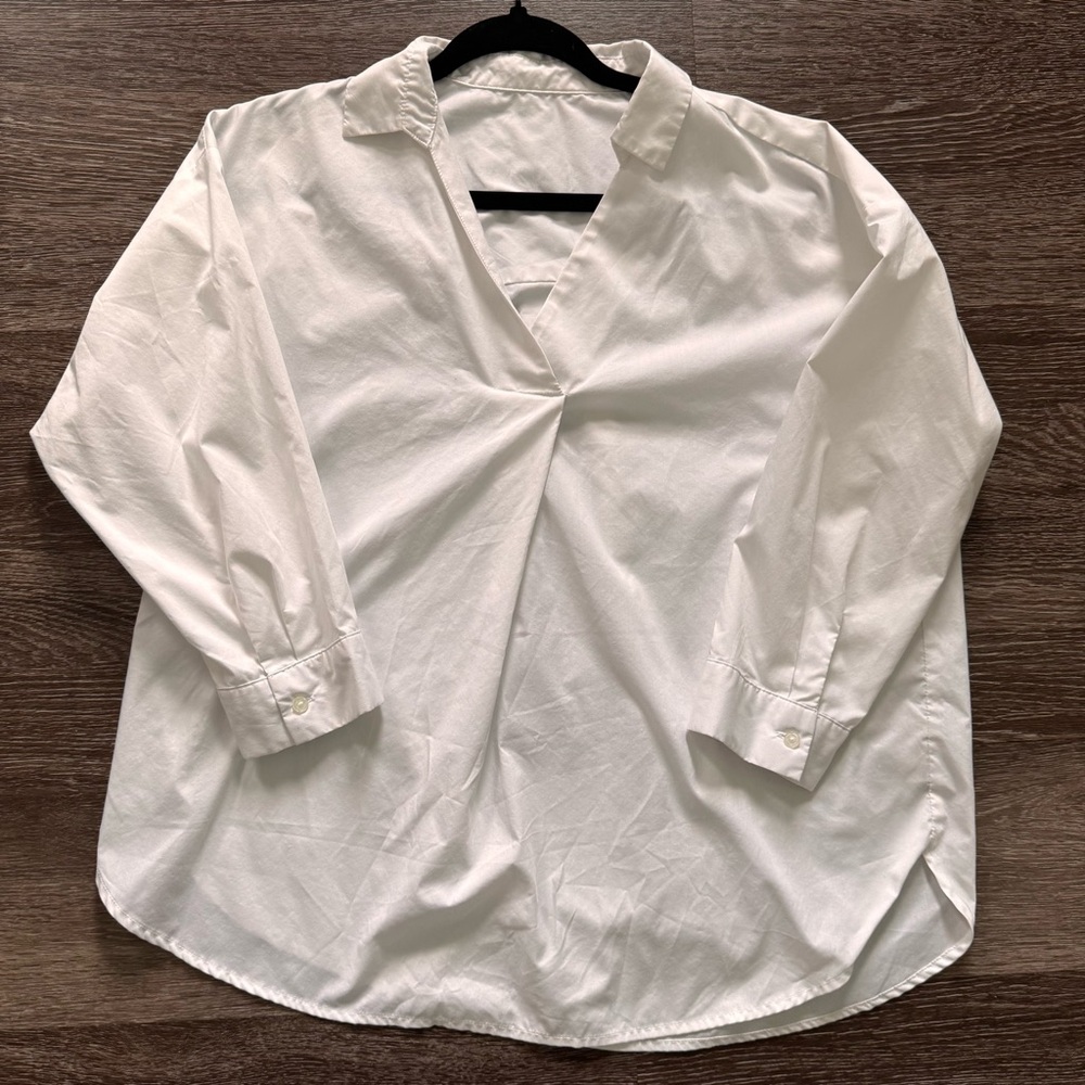 White Long Sleeve Blouse